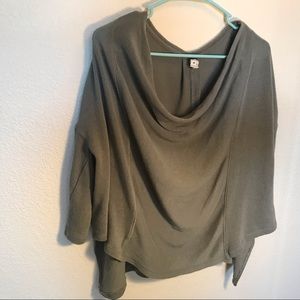 We the Free long sleeve slouchy long shoulder loose neck flowy fit Free People